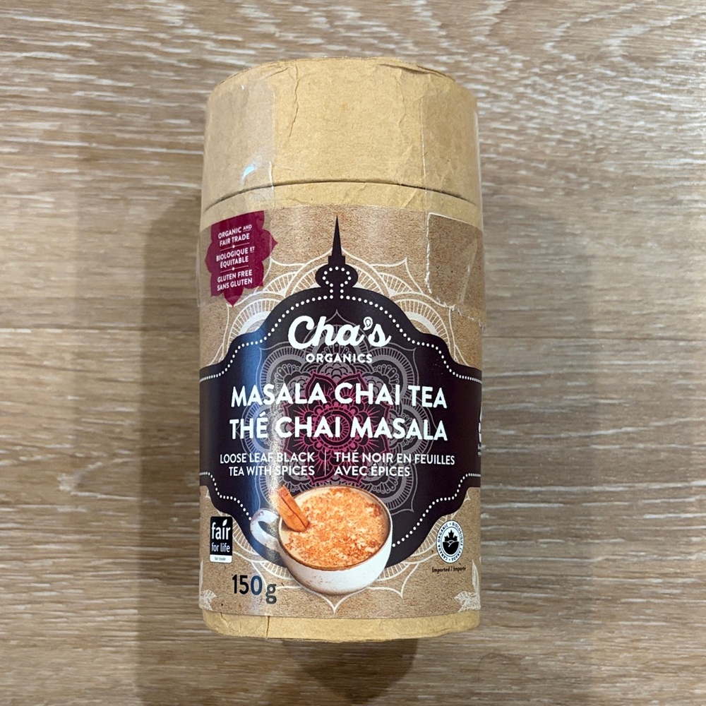 NEW Cha's Organics Masala Chai Tea - Loose Tea